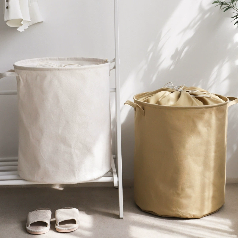 Корзина для грязной одежды из хлопка и льна, бытовая корзина для хранения грязной одежды, складная большая корзина для грязной одежды, ведро для хранения, корзина для белья