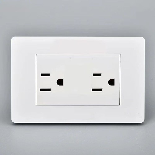 American standard three-six hole socket American standard American 5-15R wall panel type 86 Taiwan American socket 15A110V plug