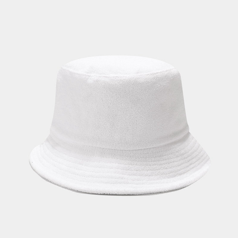 INS nuevo estilo toalla tablero de luz sombrero de pescador de los hombres de moda Otoño e Invierno estilo japonés artístico fresco sombrero de lavabo de color sólido para niños image 9
