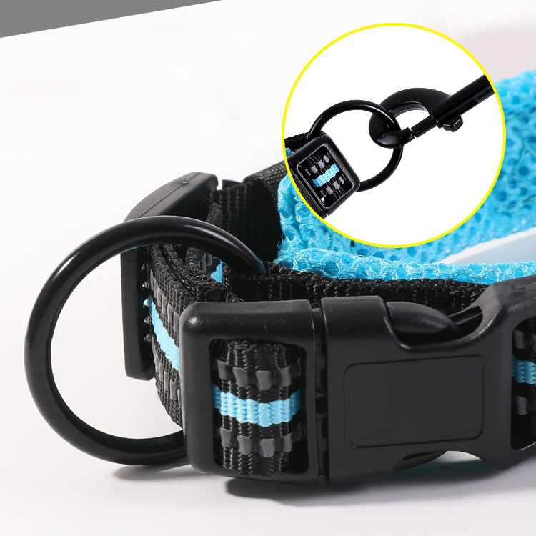 Collar para perros collar para perros collar para perros pequeños collar para perros collar para perros grandes collar para perros anti-estrangulamiento mediano peluche artículos de mascotas perros