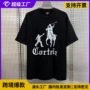 supreme印花圆领新款t恤