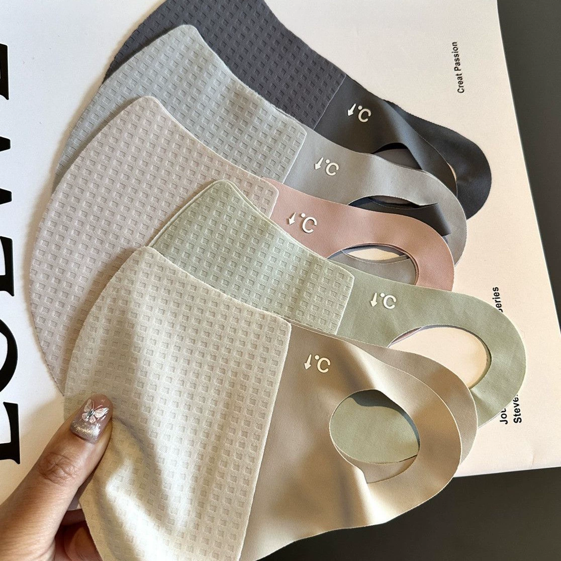 Вафельная высококачественная маска, солнцезащитная маска, женская высокая летняя солнцезащитная маска для лица гэта, защита лица на открытом воздухе