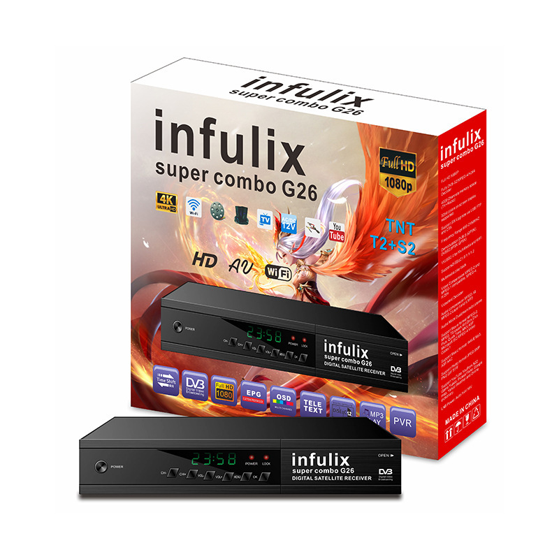 爆款新上市！infulix super combo G26T2S2电视机顶盒 全能接收机|undefined