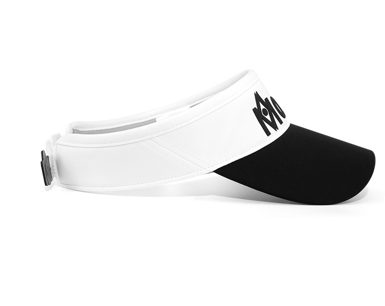 Mũ golf nữ không đầu Moeyes Magic Eye phối màu tương phản, dây hút mồ hôi chống nắng — M23MZ003-Đen Trắng, M23MZ003-Trắng Đen, M23MZ004-màu trắng, M23MZ005-màu trắng chi tiết 19