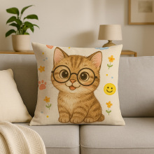 治愈系慵懒猫咪抱枕温馨居家北欧简约客厅沙发靠垫床上睡觉大靠枕