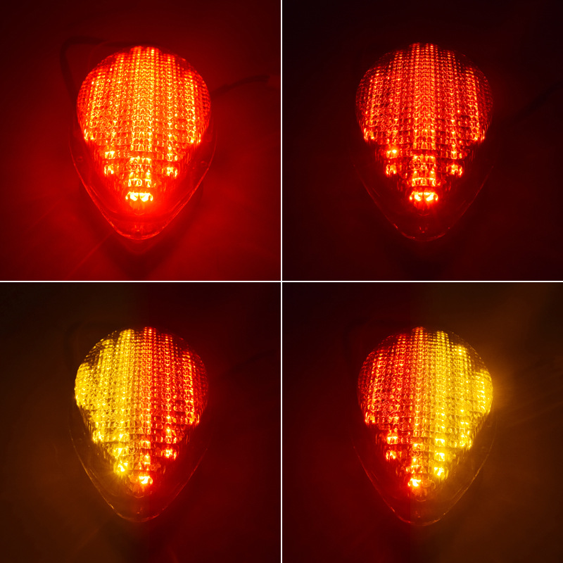 Suitable for Yamaha Road Star Xv1700A 04-14 Modified Led Rear Tail Light Brake Turn Signal Light