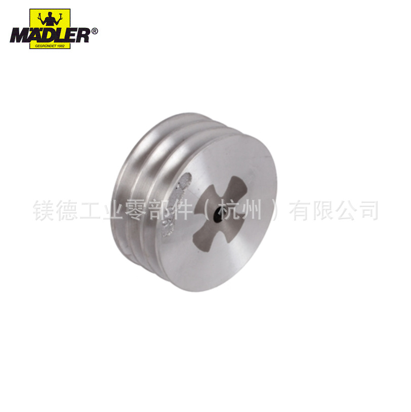 Maedler 3槽带铸铁核心轻合金材质V形皮带轮, 形状Z / A / B
