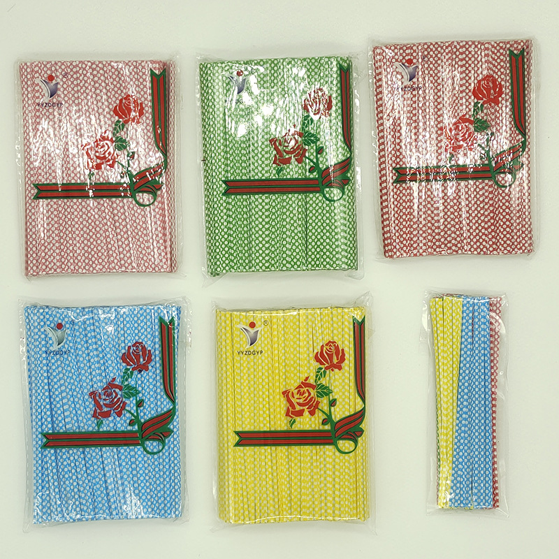 10cm波点扎丝彩色扎线烘焙扎带食品扎条多色扎口线糖果包装绑扎带