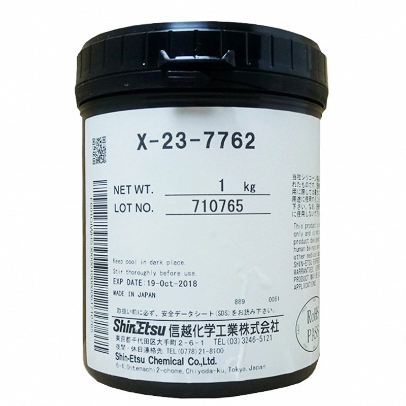 ShinEtsu信越X-23-7762导热硅脂 X-23-7762散热凝胶绝缘润滑膏