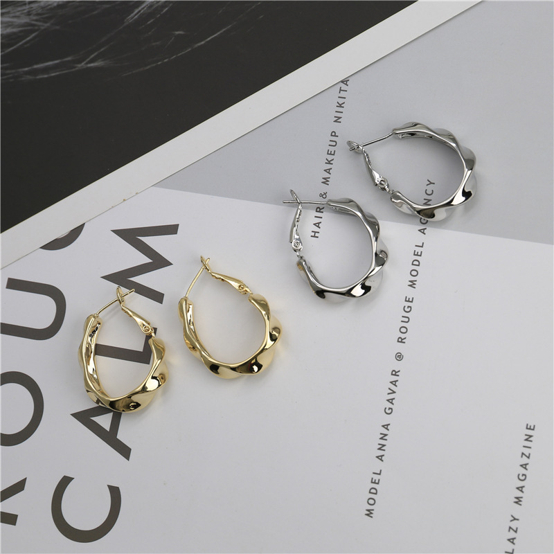 1 Pair Fashion Geometric Metal Plating Women's Earrings display picture 9