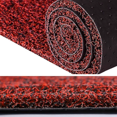 Entrance door mat with silk loops, non-slip entryway mat, bathroom and toilet foot mat, living room door mat, car floor mat (Avtomobil döşəmə paspasları) - standard-thick-black-red-10mm-thick-fast-shipping-limited-time-offer-40cmx100cm-limited-time-discount