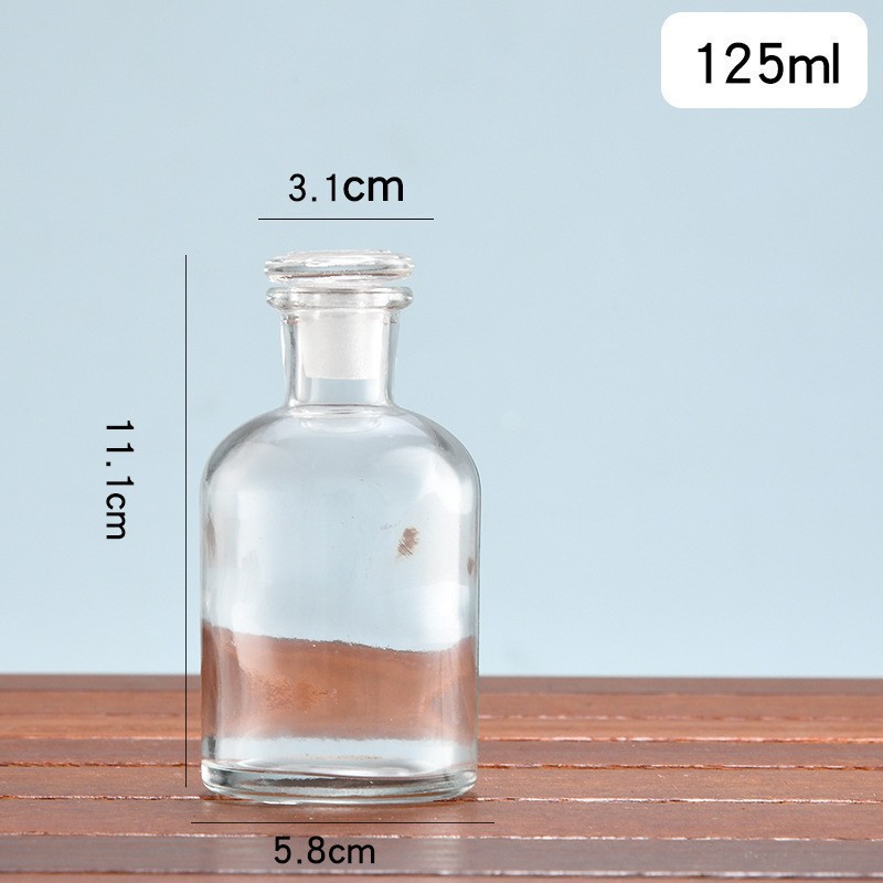 작은 입 투명 병 125ml, 기본값
