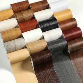 10米木纹门框包边贴自粘踢脚线木门翻新修复补洞遮丑破损修补贴纸