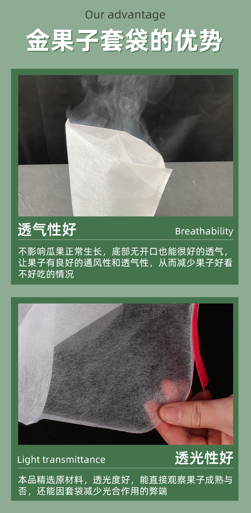 水果套袋果袋