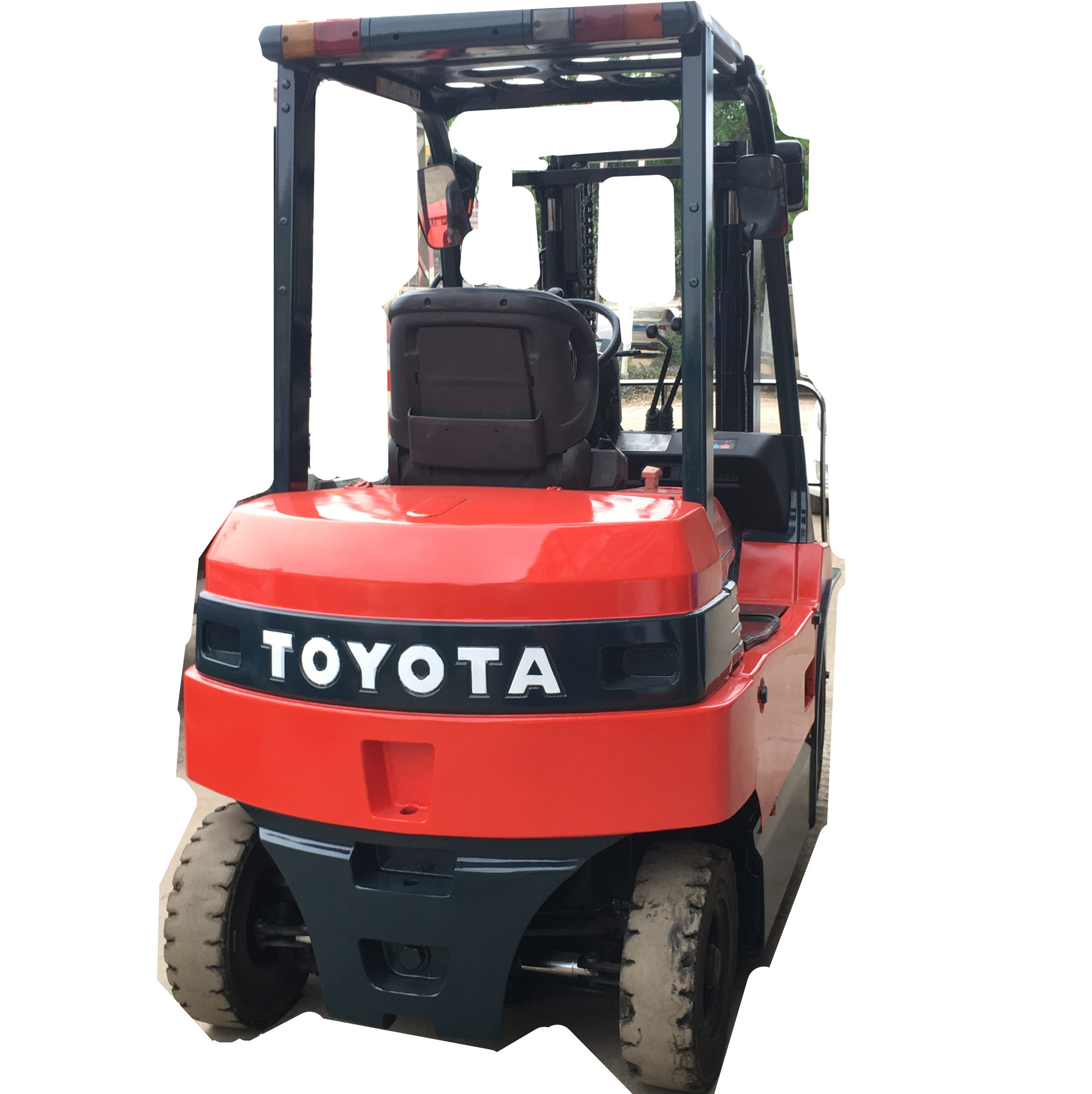 TOYOTA电动叉车二手2.5吨丰田四轮平衡重式电动叉车两级门架升3米