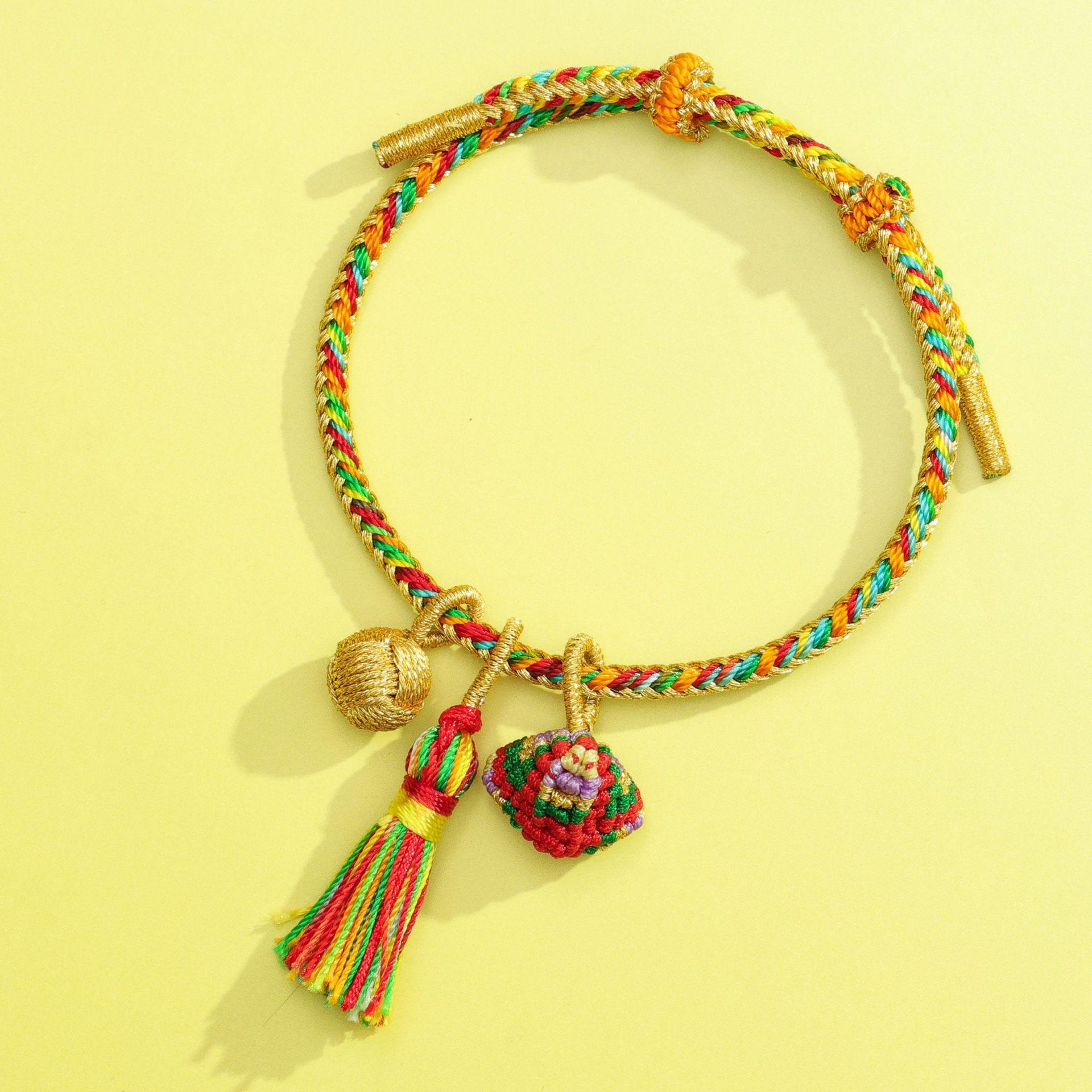 Colorful rope hydrangea tassel colorful rice dumplings