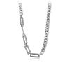 Necklace stainless steel hip-hop style, chain, universal accessory, Japanese and Korean, internet celebrity