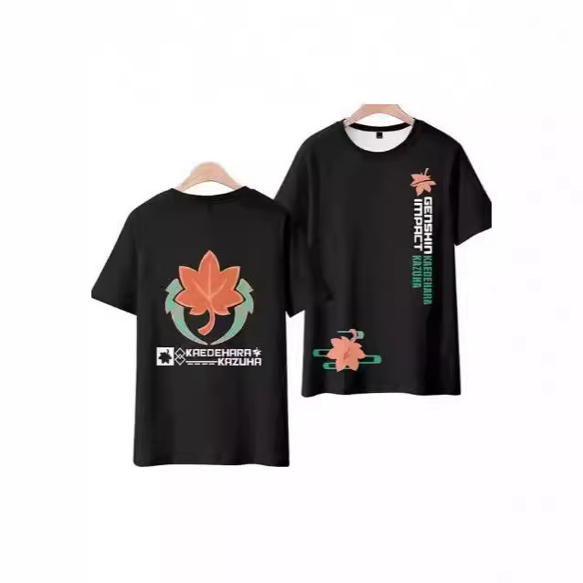 Interesting 3D T-Shirt Anime Game Genshin Impact Printed T-Shirt Men's Short-Sleeved Women's Clothing Women's Casual Men's Street Interesting 3D T-Shirt Anime Game Genshin Impact Printed T-Shirt Men's Short-Sleeved Women's Clothing Women's Casual Men's Street