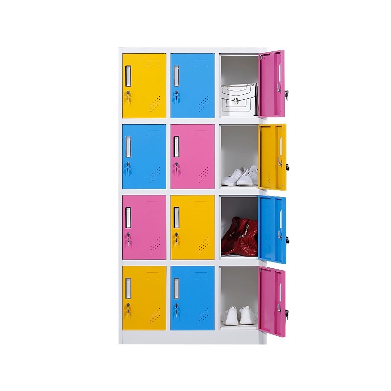 vestuario de color dormitorio de personal con cerradura gabinete de chapa sala de yoga baño cambiador de vestuario inducción electrónica gabinete de cerradura