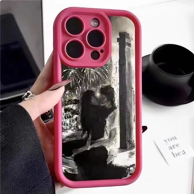 Abrazo de pareja de Emery-Rose Red