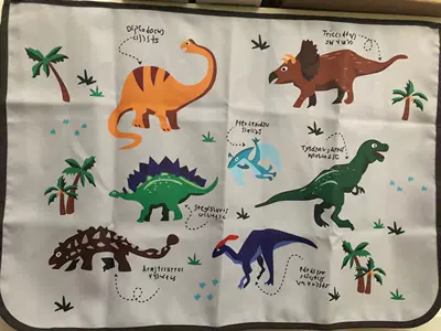 Car sunscreen curtain Car curtains - dinosaur-paradise-universal-size
