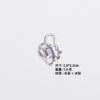 4# hollow love square diamond