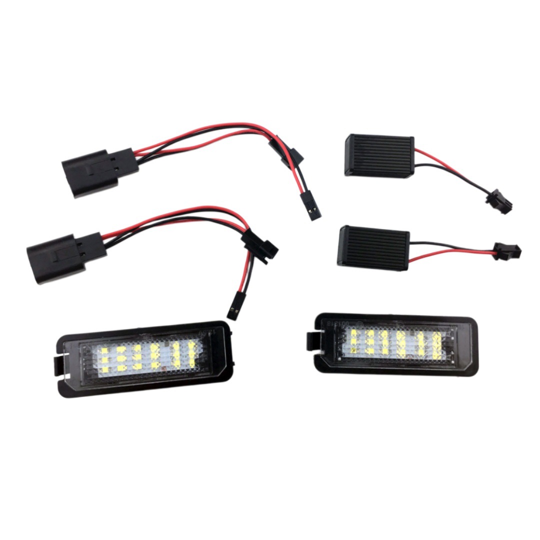 1K8943021A 1K8943021B Led License Plate Light Suitable for Volkswagen Skoda Seat