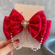 D 79961 Diamond Runaway Princess Bow Hair Clip ��������ᷢ