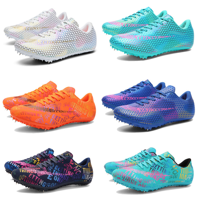 Mandarin Duck Nail Shoes Track and Field Dash Men's Professional Nail Shoes Women's Middle and Long Running Jump Shoes College Entrance Examination Physical Examination Training Shoes Mandarin Duck Nail Shoes Track and Field Dash Men's Professional Nail Shoes Women's Middle and Long Running Jump Shoes College Entrance Examination Physical Examination Training Shoes