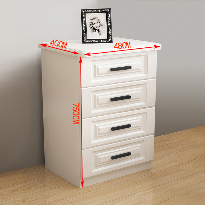4抽热卖款48宽深40高75背板加厚实木抽屉