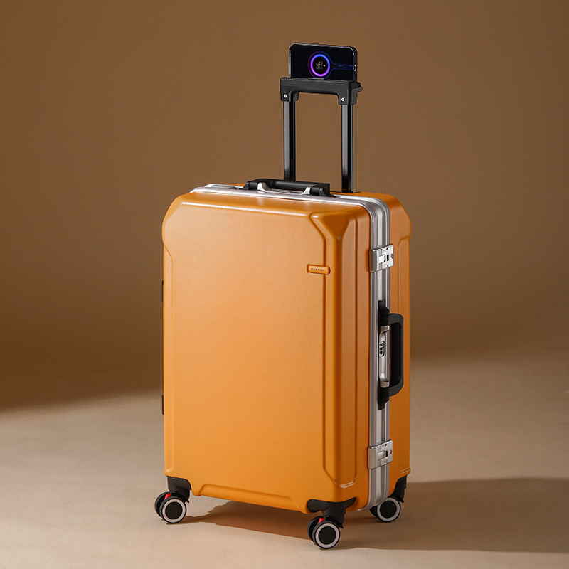 실력 있는 좋은 물건 - 노란색 (PC 합금 두꺼운 케이스 + 휴대폰 거치대 포함)