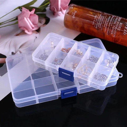 10-grid 15-grid detachable lure fisherman's tackle box accessories jewelry box AliExpress soft bait hard bait specialized