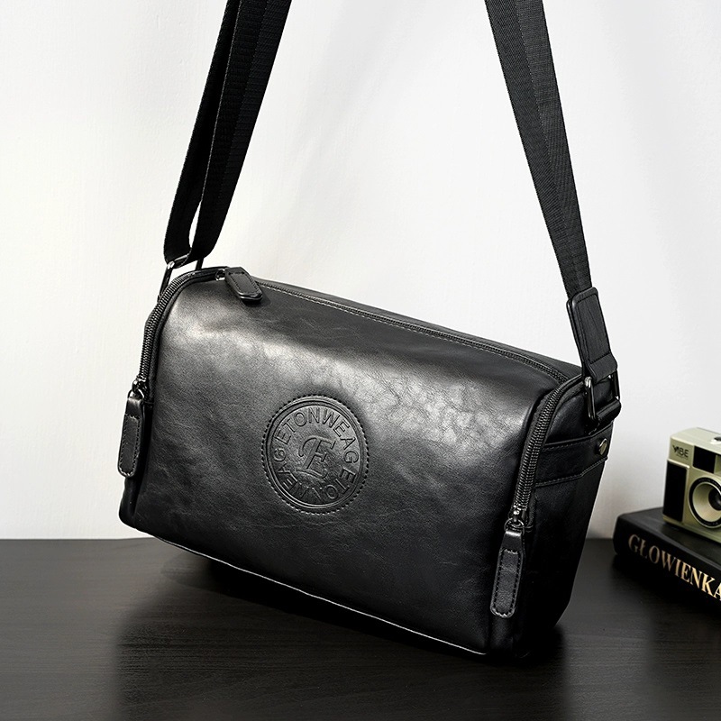 Bolso de mensajero de los hombres de moda bolso de hombro japonés y coreano bolso de hombro impermeable bolsa de cubo de viaje de gran capacidad a cuadros de moda