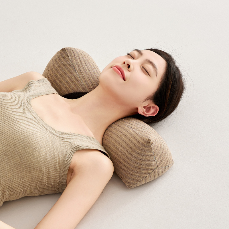 三角枕 そば枕 三角枕芯 頸椎睡眠 学生寮 男子ホーム ハード専用そば殻 シングル|undefined