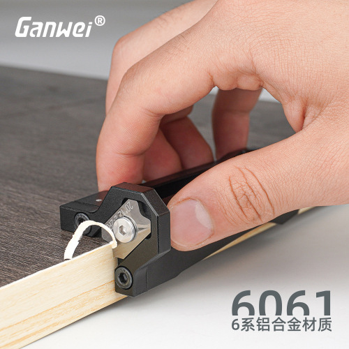 New woodworking edge banding strip manual arc edge trimmer furniture ecological board chamferer fillet scraper wood board burr