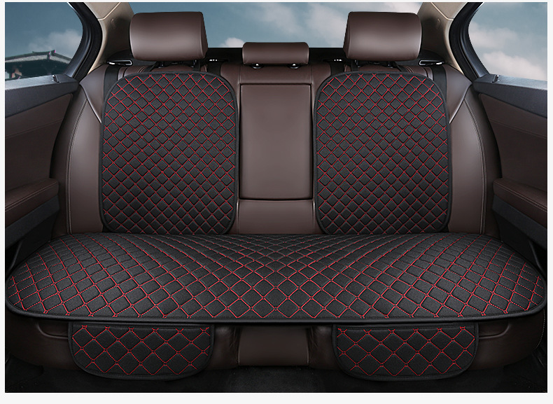 Universal Linen Car Seat Cushion Four Seasons