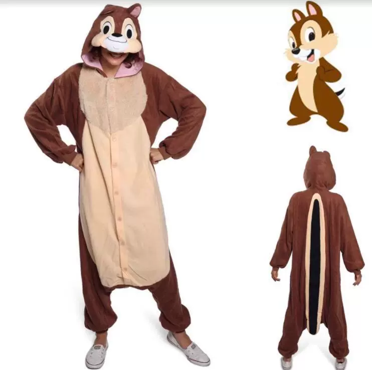 [Японская оригинальная версия Rilakkuma Kigurumi взрослый комбинезон пижама Мишка-падер]