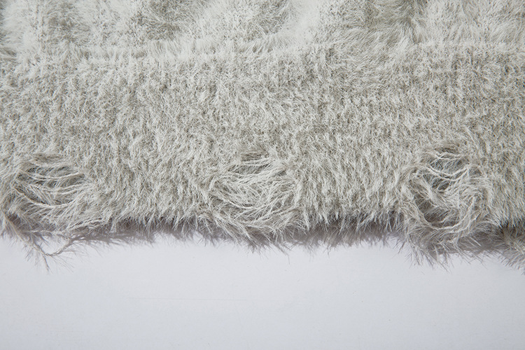 Herrenbekleidung AK Herren Herbst und Winter Neuer Langarmpullover für Männer und Frauen Street Trend Ausgefranster süßer Jacquardpullover mit Katzenbuchstaben_voghion.com