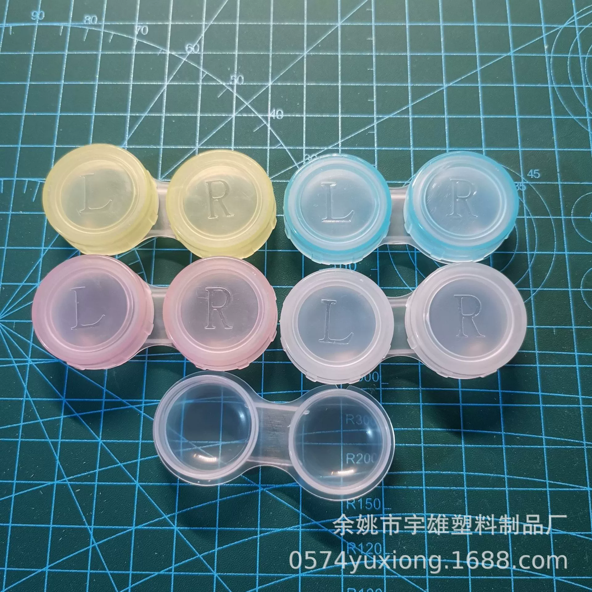 SLH592815 Простой конфеты цвет контактных линз коробка красоты контактные линзы Компаньон двойной коробке оптового производства-03