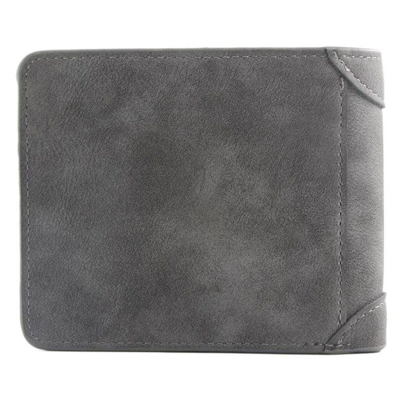 Suministro Directo de fábrica MenBense Nuevo Frosted cartera de los hombres corto de gran capacidad de la moda casual billetera