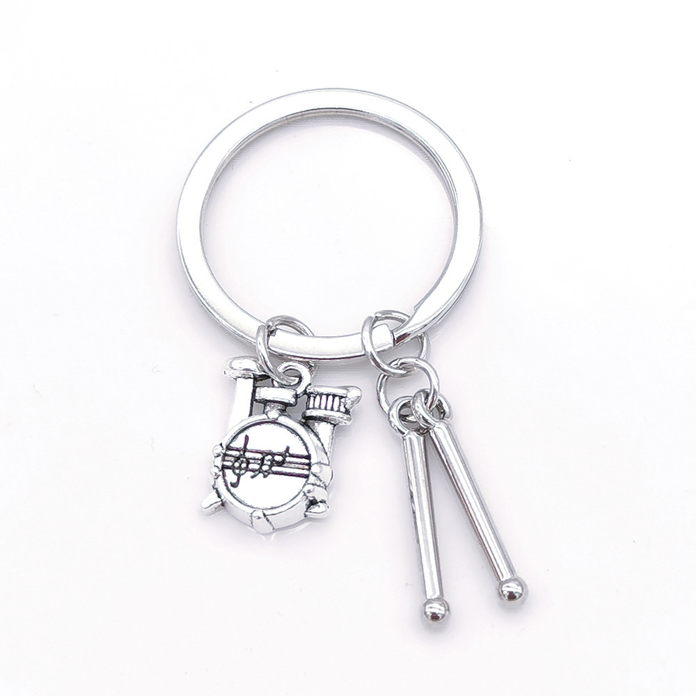 10g Weight 1 Piece Simple Style Classic Style Solid Color Alloy Plating Keychain