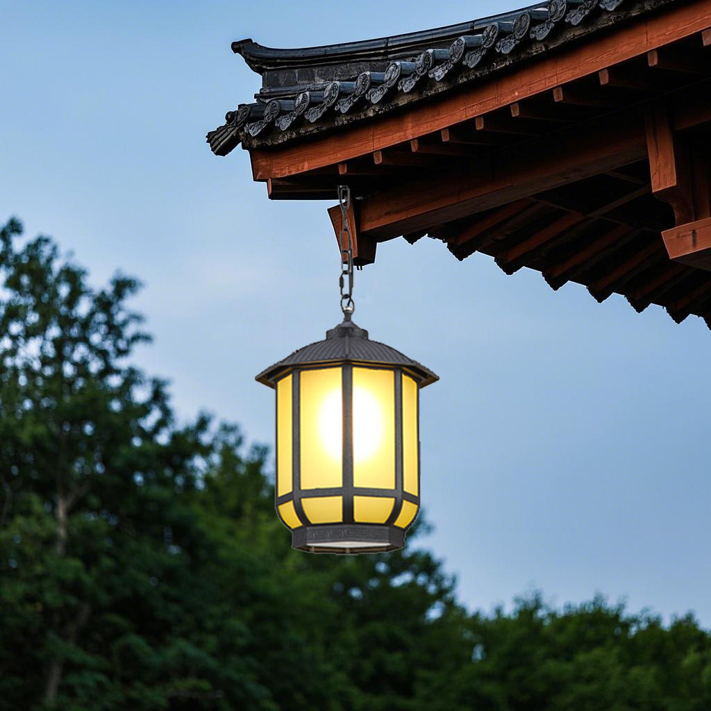 Travel antique ceiling lamp