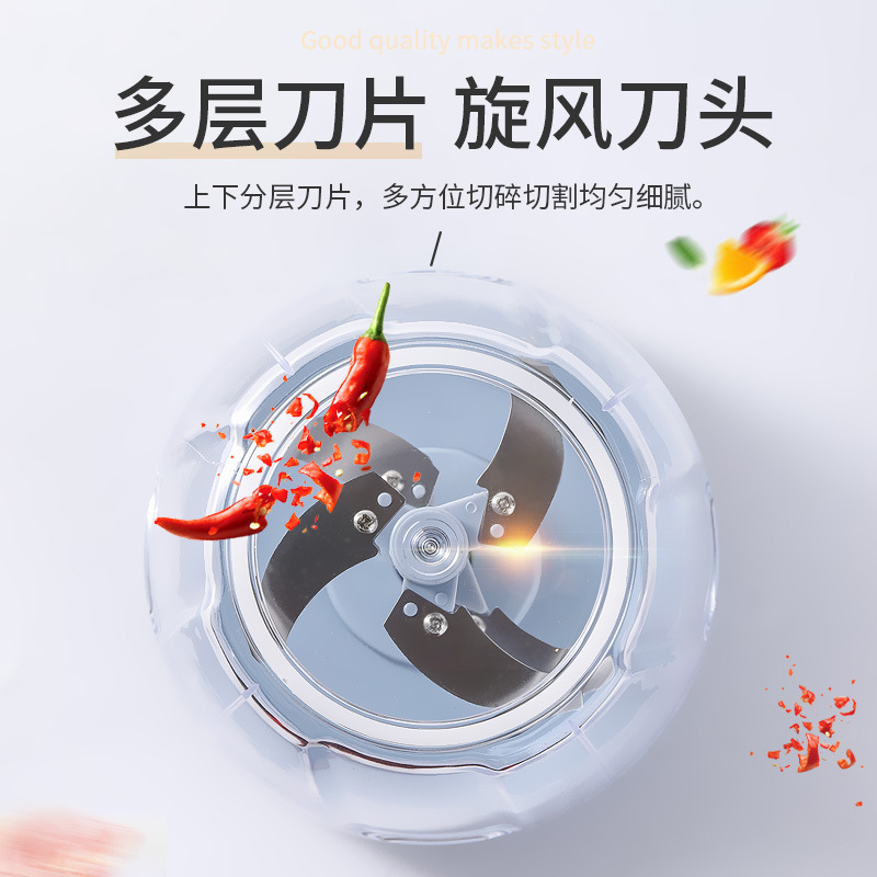 Máquina de tirar de ajo, artefacto de pasta de ajo, máquina de cocción manual multifuncional, máquina de alimentación complementaria de gran capacidad, picadora de carne doméstica