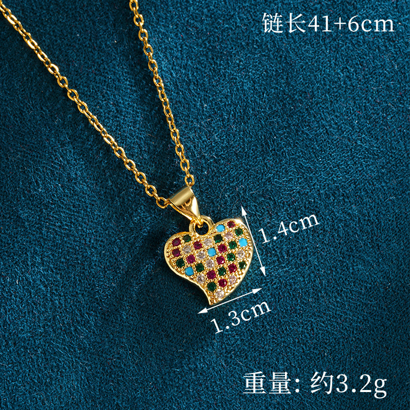 Collar de oro de arena vietnamita lujoso ligero dulce versátil aretes de amor para chicas estilo coreano no se desvanecen joyas