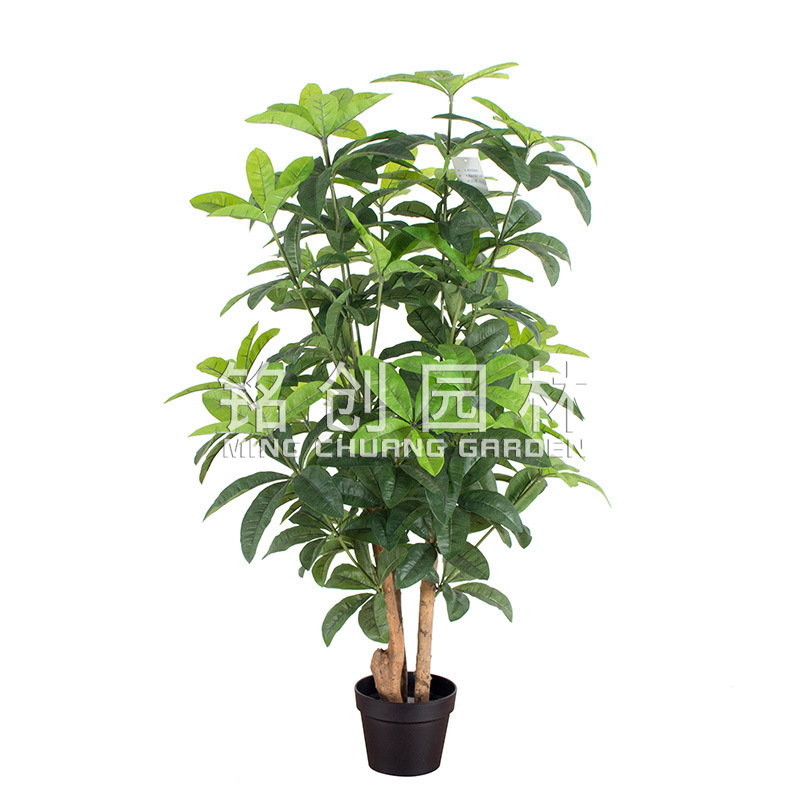 Árbol de La Fortuna artificial árbol de dinero decoración interior decoración en maceta venta directa de fábrica al por mayor