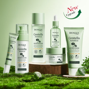 Cross-border spot Centella asiatica set processing customized OEM Hyaluronic acid moisturizing toner factory direct sales