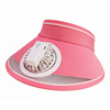 Children's Sun Hat usb charging FAN CAP empty -top hat with a small fan 2023 new model