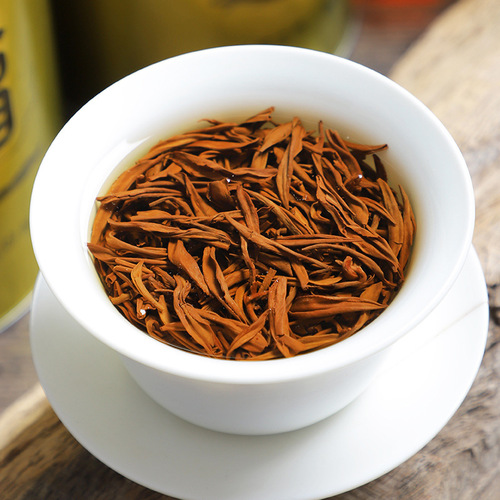 Juetianhe New Tea Jin Jun Mei Black Tea Aroma Honey Scent Jin Jun Mei Black Tea Ceramic High-End Gift Box Wholesale
