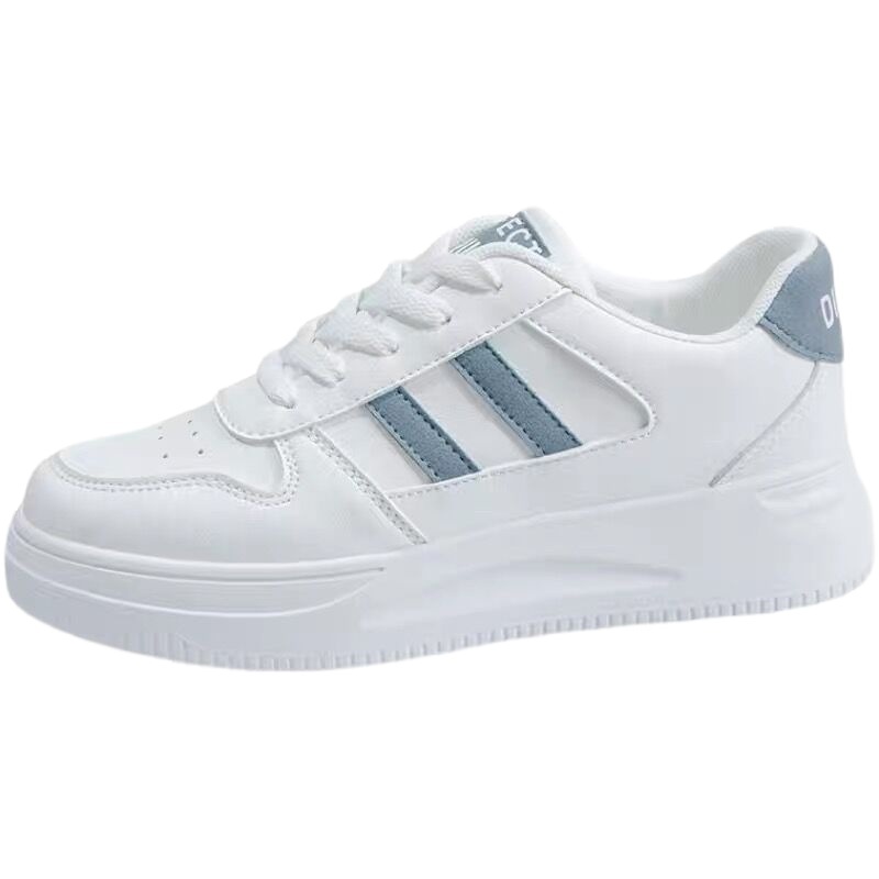 Zapatos blancos zapatos de mujer 2023 otoño nuevos versátiles deportes casuales cuero verano zapatos blancos zapatos de tablero Red Primavera Verano zapatos de verano