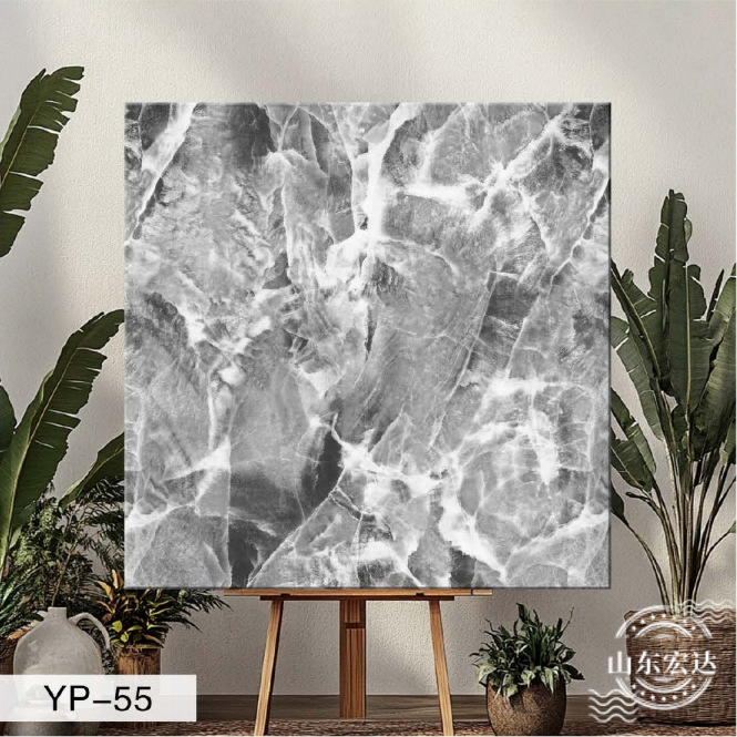 Azulejo de imitación mármol autoadhesivo adhesivo de pared sala de estar baño decoración de pared impermeable y a prueba de humedad con papel de aluminio